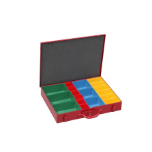 BOITE DE RANGEMENT MODULO 18 CASIERS COMPRENANT: